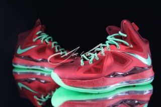 Nike Mens Lebron X Christmas Day Red Tremlin 541100 600: Basketball Shoes: Shoes