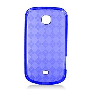 Bundle Accessory for Verizon Samsung Galaxy Stellar i200  Blue Agryle TPU Soft Case Proctor Cover + Lf Stylus Pen + Lf Screen Wiper: Cell Phones & Accessories