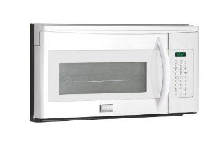 Frigidaire 1.7 Cu. Ft. 1000W Over the Range Microwave   White: Kitchen & Dining