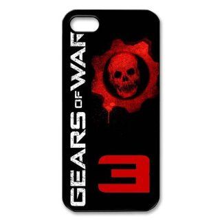 Gears of War Hard Black Cover Case for Apple Iphone 5 and Iphone 5S 2014Iphone5/5SCase 295: Cell Phones & Accessories