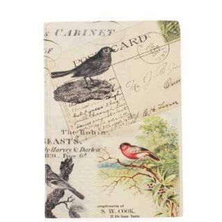 Eccolo 6 x 8 Inches Passport Journal Collection, Birds : Hardcover Executive Notebooks : Office Products