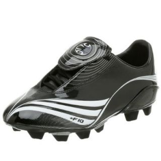 adidas Men's +F10.7 TRX FG Soccer Cleat, Black/White, 13.5 M: Soccer Shoes: Shoes
