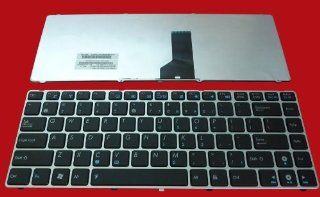 New US Layout Black Keyboard with Silver Frame for Asus U30JC UL30 UL30A UL30AT UL30JT UL30VT UL80 UL80A UL80AG UL80JT UL80V UL80VS UL80VT series laptop. Compatible part numbers: OKNO FS1US03 04GNWT1KUS00 3/04GNV62KUS00 9J.N1M82.301.: Computers & Acces