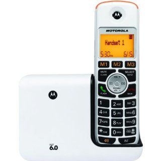 Motorola Dual Handset DECT 6.0 Big Button Cordless Phone System (K302) : Voip Telephone Handsets : Electronics