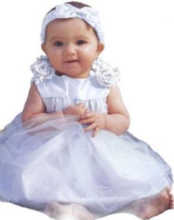 Infant Baby Girl Formal Party Silk Top Dress #302: Clothing