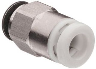 SMC KQ2H04 M3G Stainless Steel Push to Connect Tube Fitting, Adapter, 4 mm Tube OD x M3X0.5 Male: Industrial & Scientific