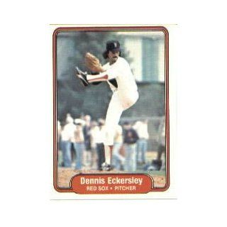 1982 Fleer #292 Dennis Eckersley: Sports Collectibles