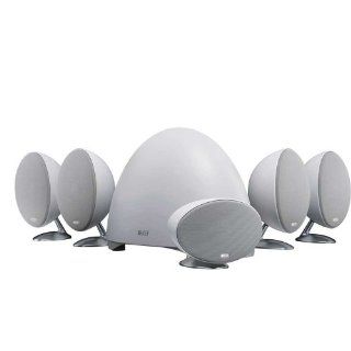 KEF E305WH 5.1 Channel Speaker System   White/Satin: Electronics