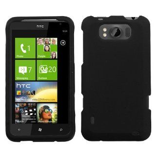 Asmyna HTCX310AHPCSO306NP Premium Durable Rubberized Protective Case for HTC Titan X310a   1 Pack   Retail Packaging   Black: Cell Phones & Accessories