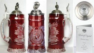 Us Marines Usmc Lord Of Crystal Le Beer Stein: Kitchen & Dining