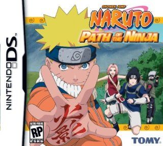Naruto: Path of The Ninja   Nintendo DS: Video Games