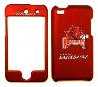 Arkansas Razorbacks Apple iPod iTouch 4 Faceplate Case Cover Snap On: Cell Phones & Accessories