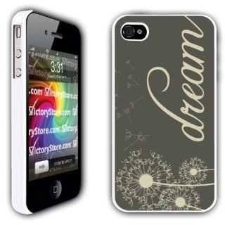 iPhone 4/4s Case   Dandelion Dream   Clear Protective Hard Case Cell Phones & Accessories