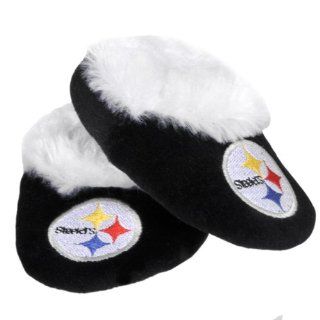 NFL Pittsburgh Steelers Baby Bootie Slippers : Sports & Outdoors