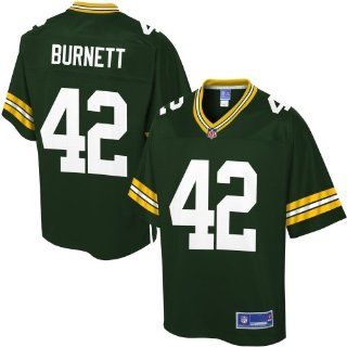 Pro Line Mens Green Bay Packers Morgan Burnett Team Color Jersey : Sports Fan Apparel : Sports & Outdoors