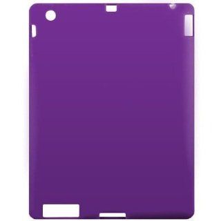 Purple Flexible Premium Quality Soft Silicone Case for "The New iPad" 3rd Gen 2012 Model & Apple iPad 2 / iPad 3 3rd Generation / iPad HD Tablet AT&T Verizon 4G LTE Computers & Accessories