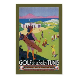 Golf de la Soukra Tunis Poster