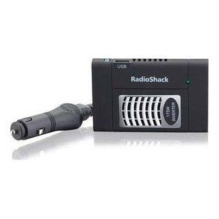 RadioShack 175 Watt DC to AC Slim Power Inverter   Built in USB Port   Includes Airplane adapter   Ideal for camcorders, video game consoles, laptops, netbooks, battery charges, small tvs, dvd players: Electronics