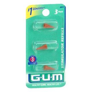 GUM STIMULATOR TIPS 3'S 60 1 per pack by SUNSTAR AMERICAS ***: Health & Personal Care
