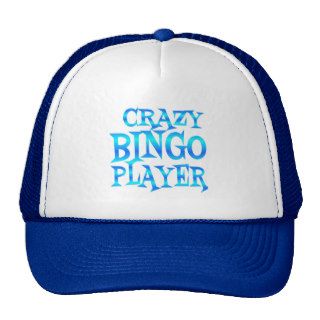 Crazy Bingo Player Trucker Hat