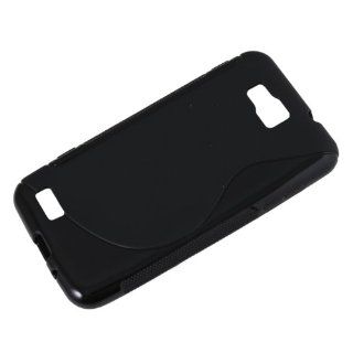 Black Soft TPU Gel Cover Case for Samsung Ativ S i8750 Windows 8 Phone Cell Phones & Accessories
