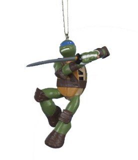 4.5" Teenage Mutant Ninja Turtles Leonardo Christmas Figure Ornament  