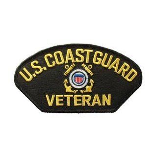 US Navy Armed Forces Military Large Hat or Shirt Iron On Patch   Coast Guard   USCG United States Coast Guard Veteran Applique Clothing