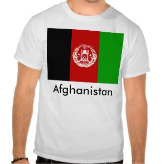 Afghanistan Flag T Shirt