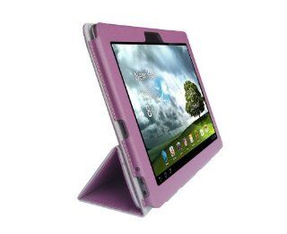 ASUS Transformer Pad Infinity TF700T 10.1 Inch Tablet Custom Fit Portfolio Leather Case Cover with Built In Stand  Purple: Computers & Accessories