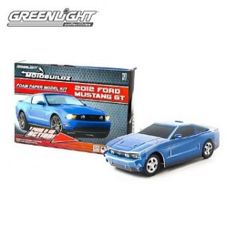 GreenLight Motobuildz 3D Model Kit 2012 Ford Mustang: Toys & Games