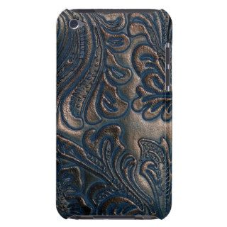 Worn Vintage Embossed Leather Case Mate iPod Touch Case