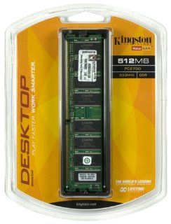 Kingston ValueRAM 512MB 333MHz PC2700 DDR Desktop Memory (KVR333/512R): Electronics
