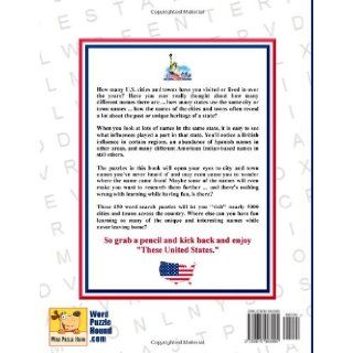 Large Print U.S. Cities and Towns Word Search Puzzles (These United States Word Search Puzzles): Cindy Evans: 9780615903095: Books