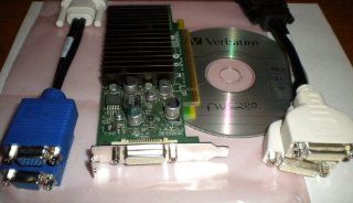 Nvidia Quadro NVS280 64MB Dual VGA Low Profile SFF PCI Express Video Graphics Card: Computers & Accessories