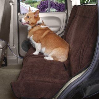 Guardian Gear Polyester Heated Dog Car Seat Cover, Chocolate : Automotive Pet Seat Covers : Pet Supplies