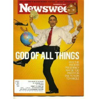 Newsweek November 22 2010 President Barak Obama on Cover (God of All Things), Laura Hillenbrand/Unbroken, National Museum of American Jewish History, The King's Speech, Harry Potter and the Deathly Hallows: Part 1: Newsweek Magazine: Books