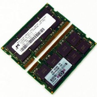 HP DX763A 1GB PC2700 DDR 333MHz CL2.5 SODIMM Laptop Notebook Memory 396330 632 MT16VDDF12864HY 335D2: Computers & Accessories