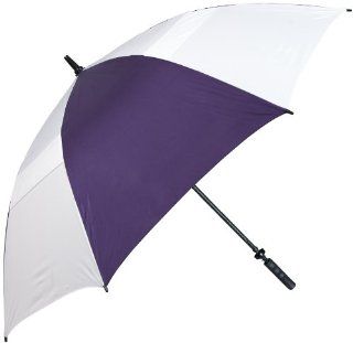 Haas Jordan Hurricane 345 Auto Open Golf Umbrella (Purple/White, 62 Inch) : Sports & Outdoors