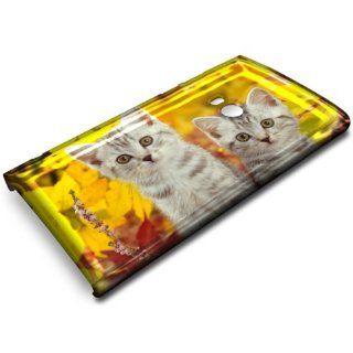 "Cats" 10021, Designer 3D Hard printed case for Nokia Lumia 920. Gloss Finish.: Cell Phones & Accessories