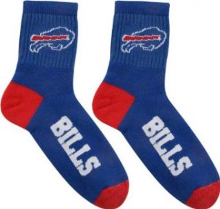 NFL Buffalo Bills Men's Team Quarter Socks, Large : Sports Fan Socks : Clothing