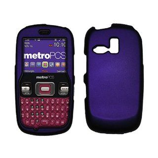 Purple Hard Case Cover for Samsung Freeform SCH R350 SCH R351: Cell Phones & Accessories