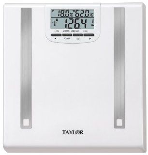 Taylor Scales 5768 350 Pound Scale with Body Fat and Body Water Measurements: Health & Personal Care
