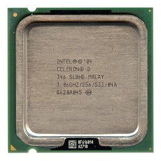 Intel Celeron D 346 3.06GHz 533MHz 256KB Socket 775 CPU: Computers & Accessories
