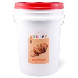 355 Total Servings Hard White Winter Wheat 40 lb. Pail Emergency Food Kit With Gamma Seal Product of USA   1/4 Cup Servings By Shelf Reliance THRIVE Grocery & Gourmet Food