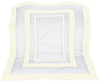 Baby Doll Modern Hotel Style Crib Comforter, Ivory : Nursery Quilts : Baby