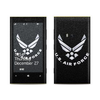USAF Black Design Protective Decal Skin Sticker (Matte Satin Coating) for Nokia Lumia 920 Cell Phone: Cell Phones & Accessories