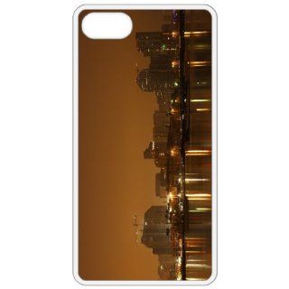 San Diego Skyline Image White Apple Iphone 5 Cell Phone Case   Cover: Cell Phones & Accessories
