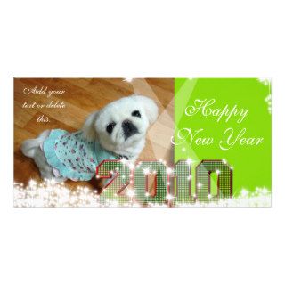 Diamond 2010,  Happy New Year! Custom Photo Card