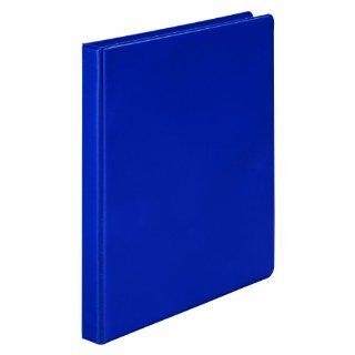 Wilson Jones 368 Basic Round Ring Binder, 1/2 Inch, Blue (W368 13NBL) : Office Products