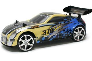 Nissan Remote Control 370z Blue Yellow: Toys & Games